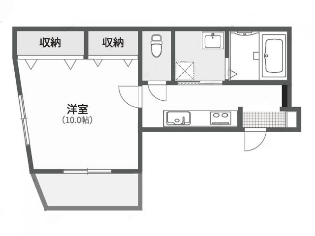 FLECHIR COURT八千代町の間取り