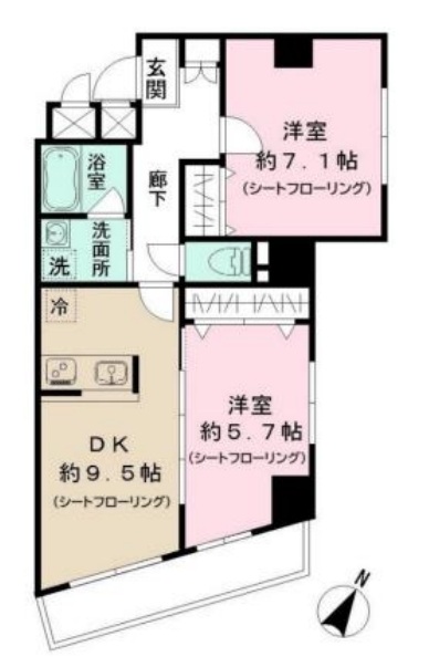 ブールバード白山の間取り