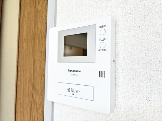 セキュリティ　モニター付きインターホン