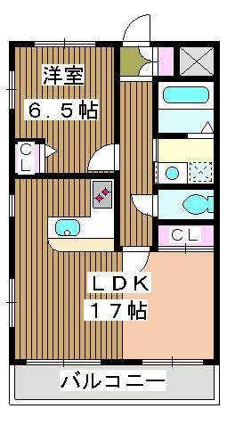 浮間パークコートの間取り