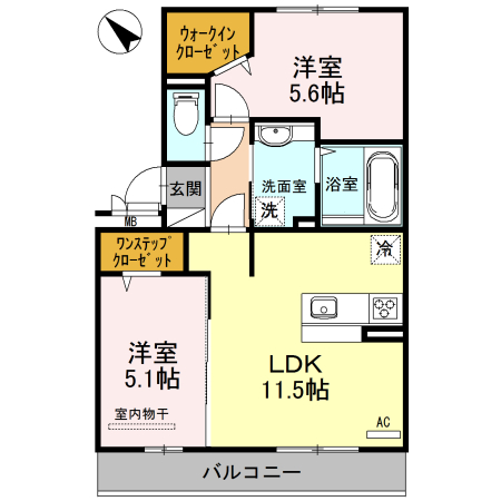 ロイヤルハイツIIの間取り