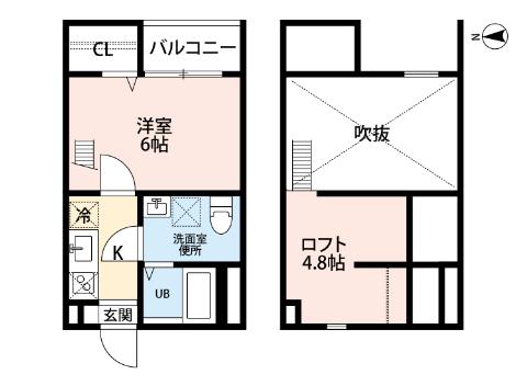 Ｙ’ｓＳｑｕａｒｅ中村公園（ワイズスクエア）の間取り