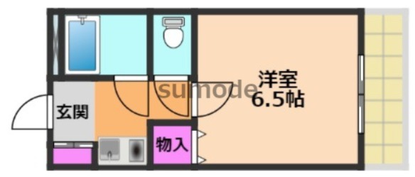 サンロレア1号館の間取り