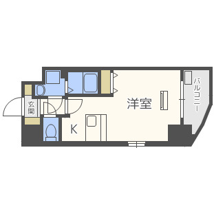 プレサンス難波ヴィータの間取り