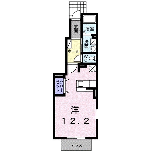 ウィステリアヒルズＫ＆Ｍ　IIの間取り