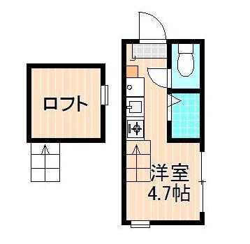 ハーモニーテラス日ノ出町IIIの間取り