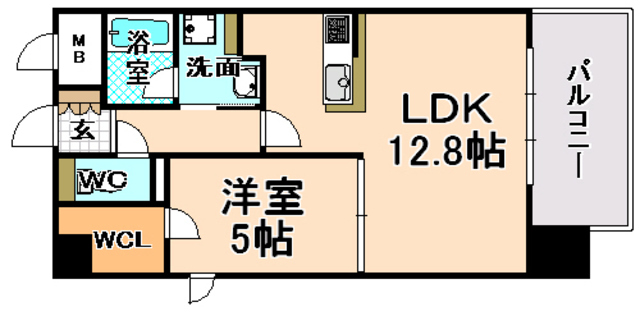 メゾン　サクラの間取り