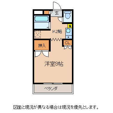 ユーハイツの間取り