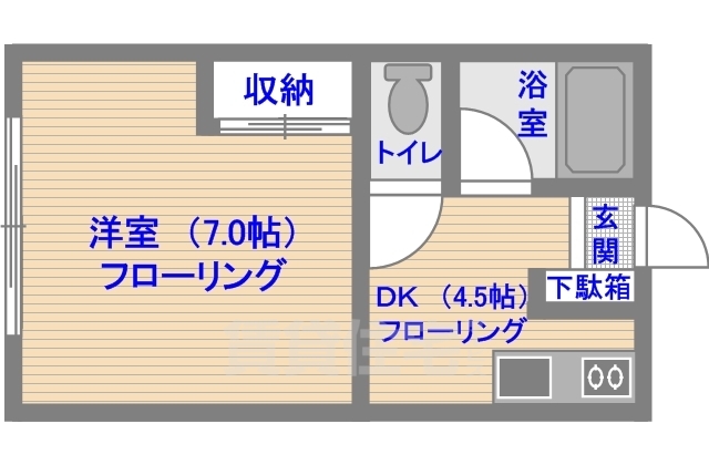 シティハイムBOOMの間取り