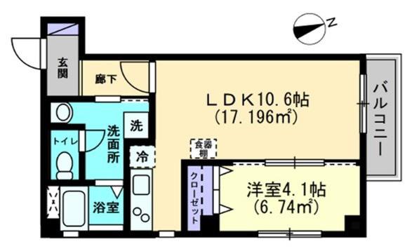 プレミール亀岡の間取り