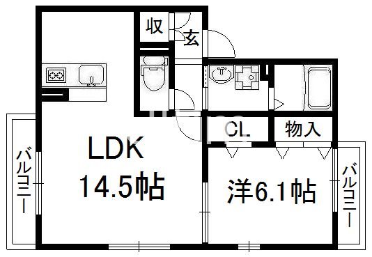 ラ・プリマベーラの間取り