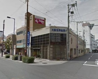 銀行　大阪信用金庫九条支店（銀行）まで102m