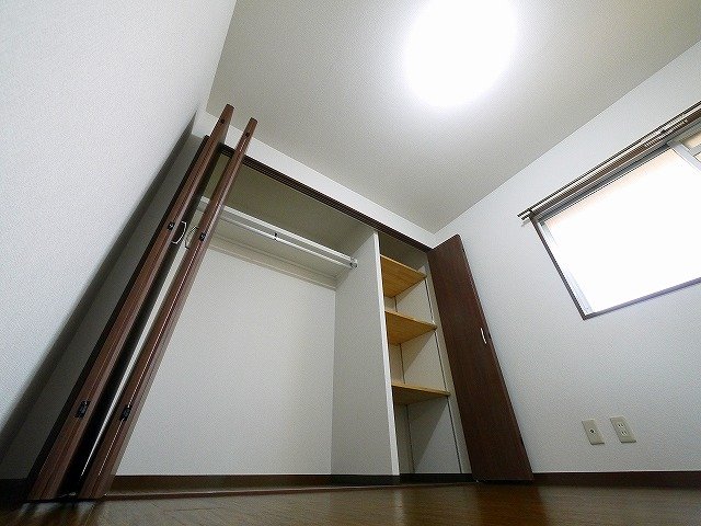 収納　十分な収納スペースがあります