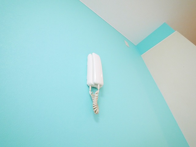 セキュリティ　インターホンです