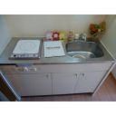 キッチン　建物外観