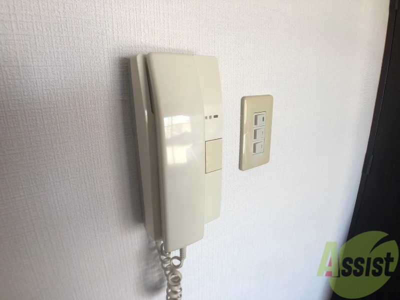 セキュリティ　インターホンは通話ができるので急な訪問があっても安心です
