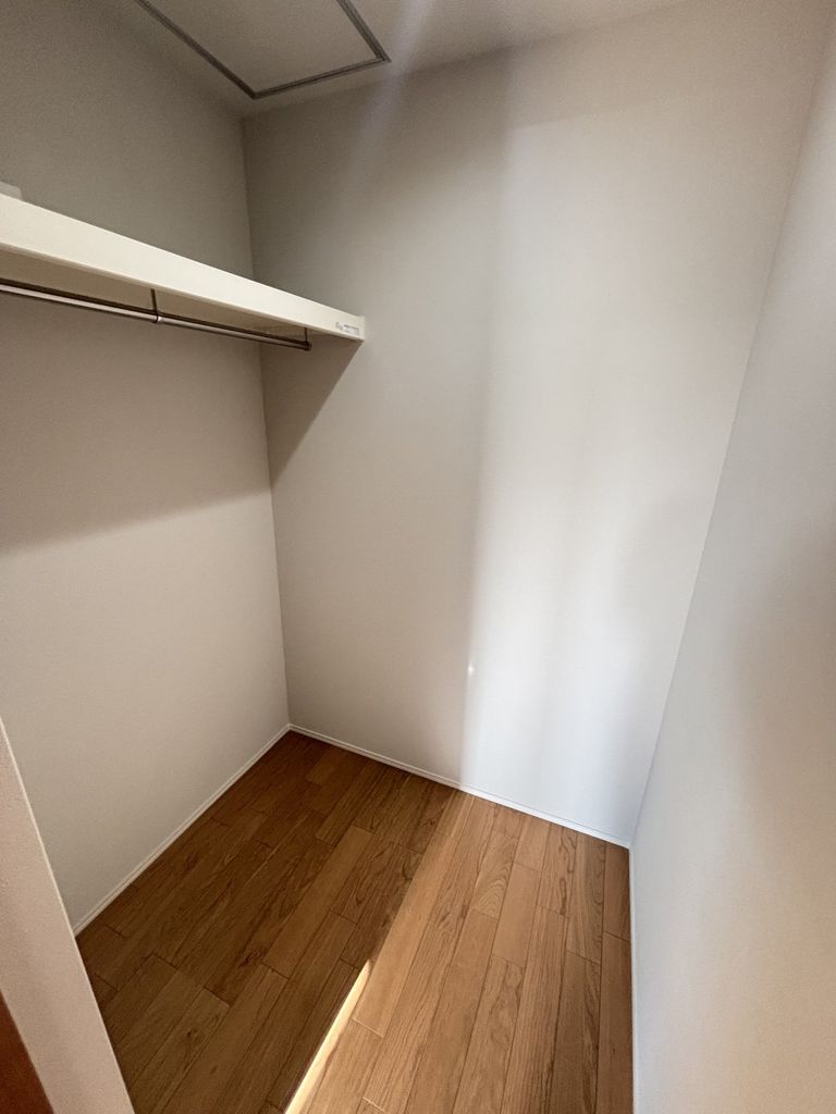 収納　※建築中の写真です