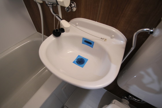 洗面設備　※別部屋の写真です