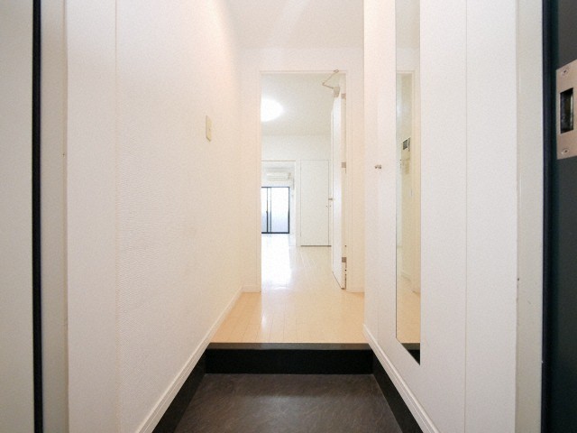 玄関　明るい玄関です