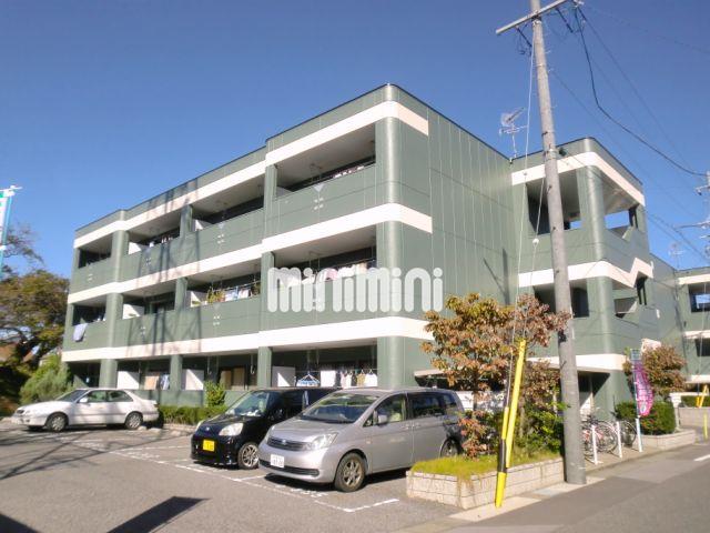 建物外観　オシャレなレンガ風の外観。