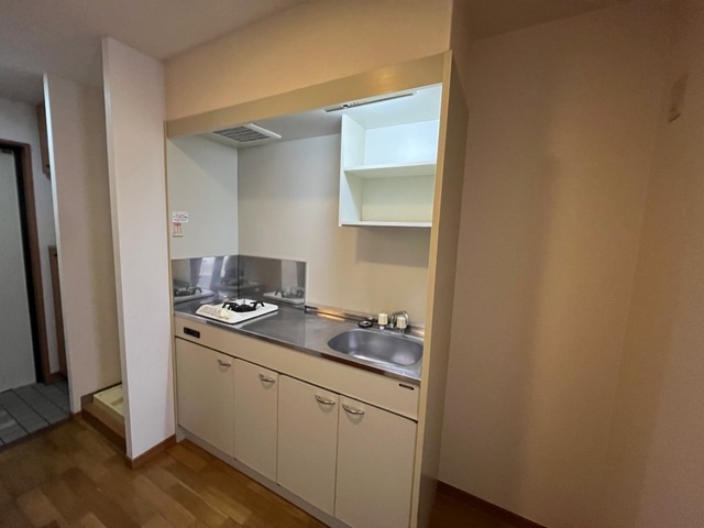 キッチン　1口コンロのキッチンです♪