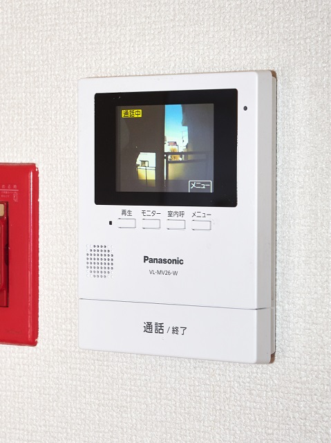 セキュリティ　カラーモニター付インターホン