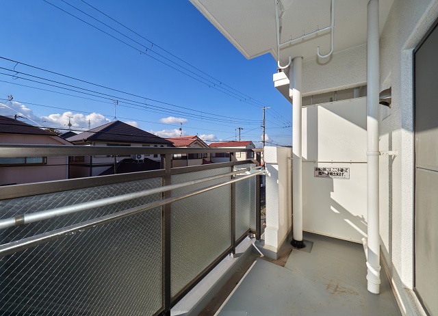 バルコニー　南面バルコニー