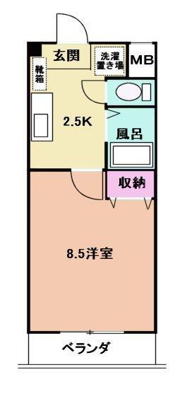 ＡＰＥＸ ＦＬＡＴ Ｒの間取り