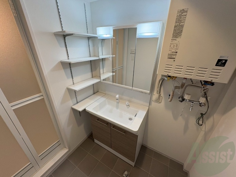 洗面設備　シャンプードレッサーで身支度もラクラクです！