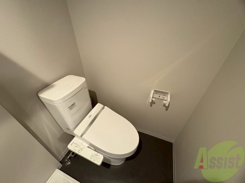 トイレ　ウォシュレット機能付きトイレは嬉しいですね。