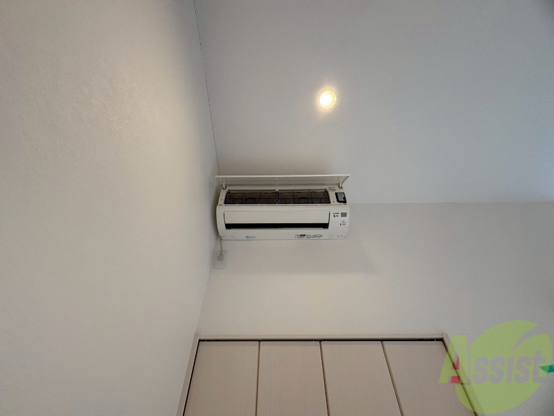 その他設備　エアコンも設置されております。毎日快適に過ごせそうですね。