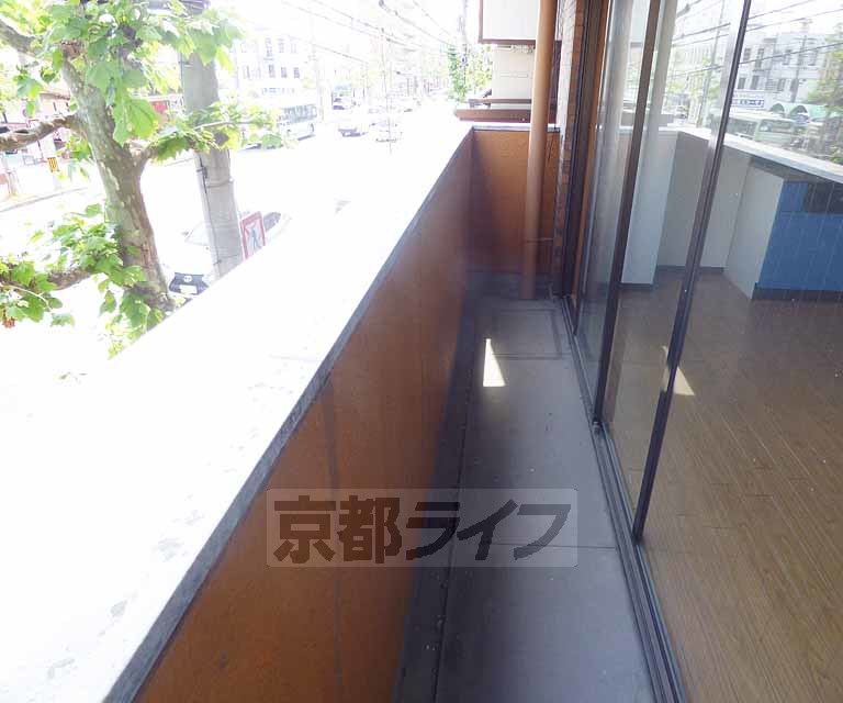 バルコニー　洗濯物干せます。