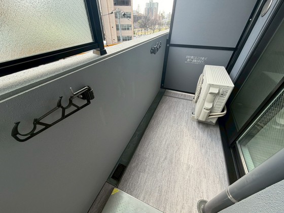 バルコニー　※別号室の写真利用