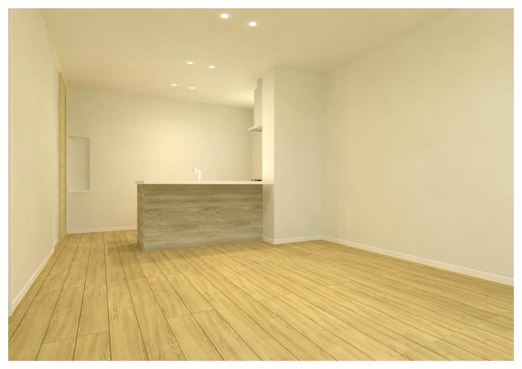 その他部屋・スペース　完成予想図／家具等は配置のイメージで物件に付属しておりません