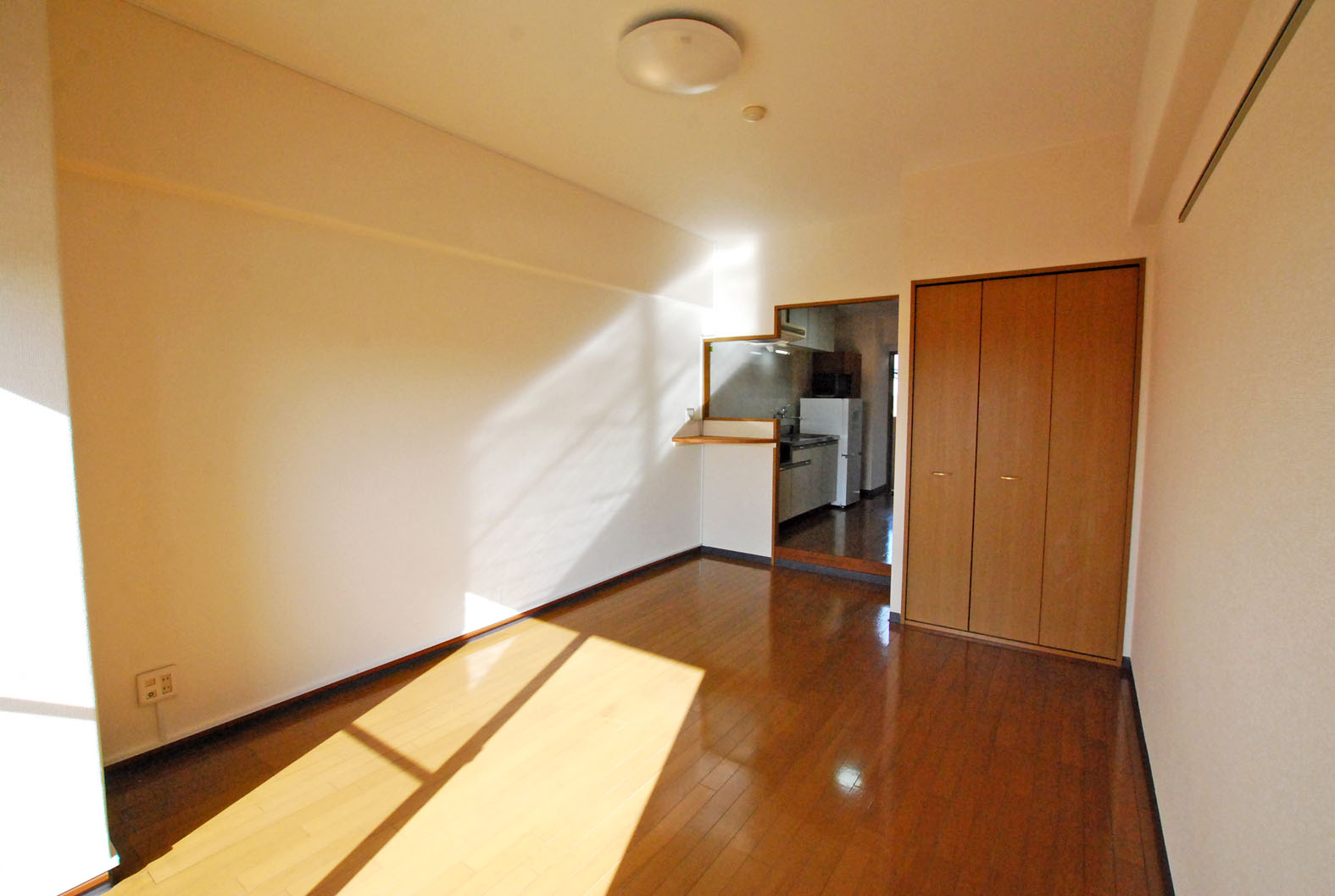 居室・リビング　窓側から室内を見たところ