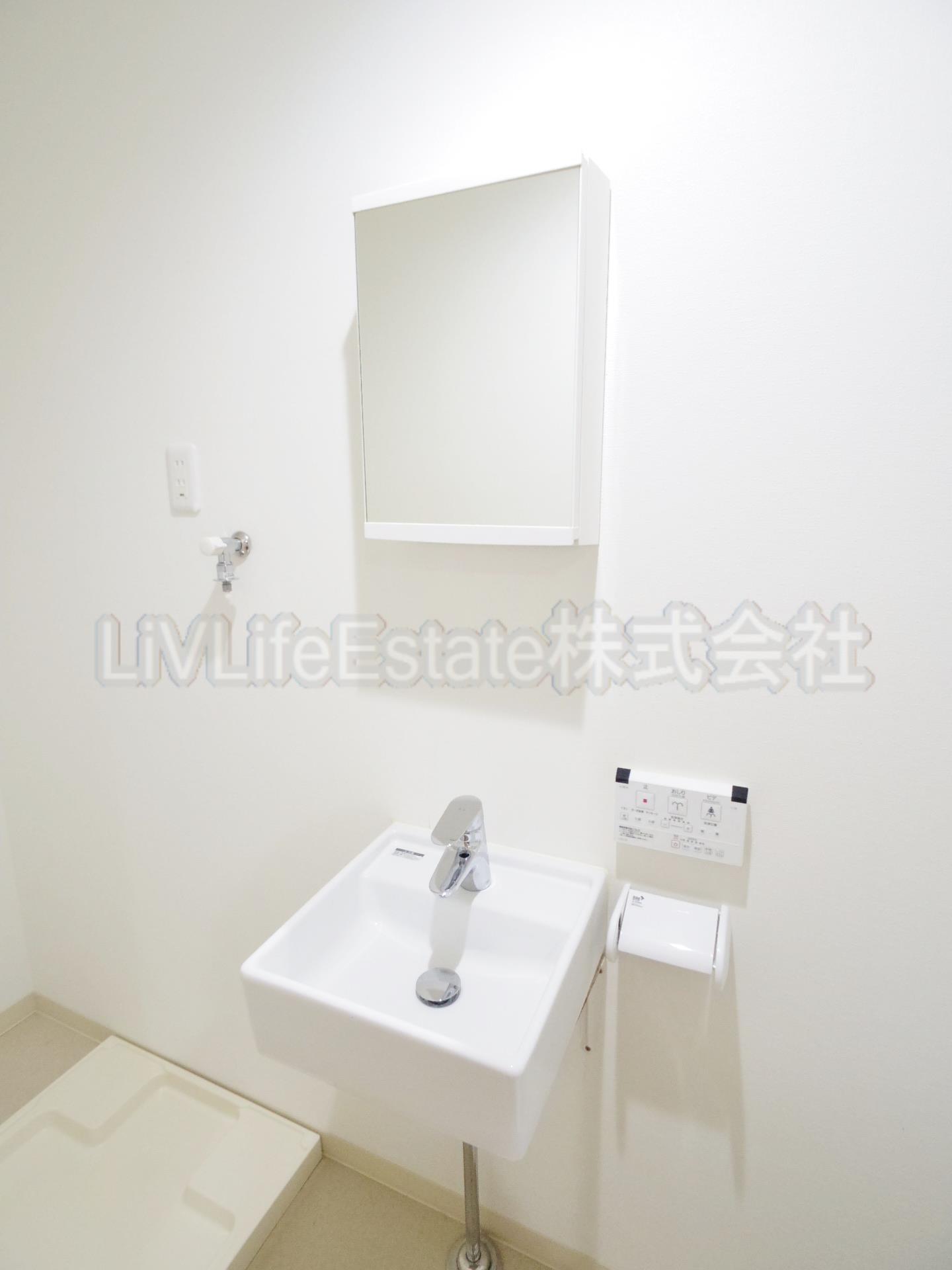 洗面設備　同仕様写真