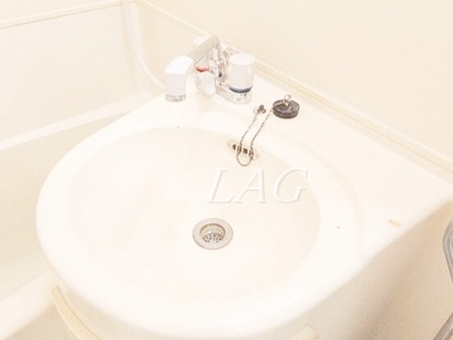 洗面設備　洗面台です。