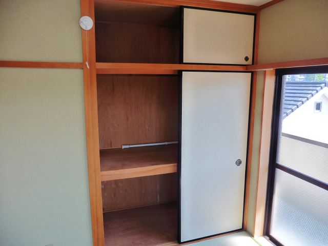 収納　収納充実のお部屋です。