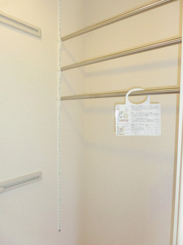 収納　収納のためのスペースです