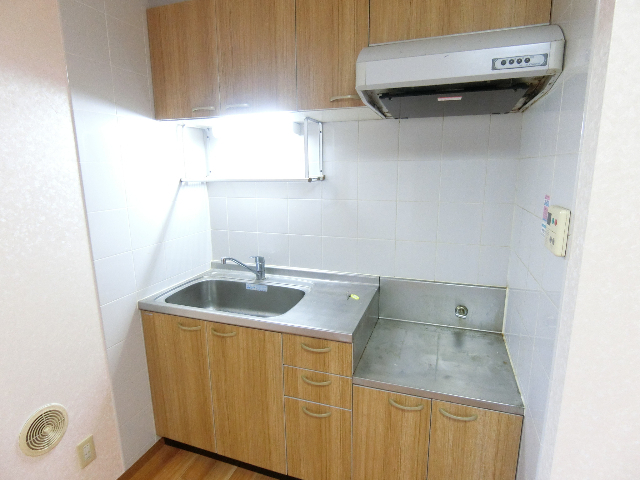 キッチン　２口コンロがおけます