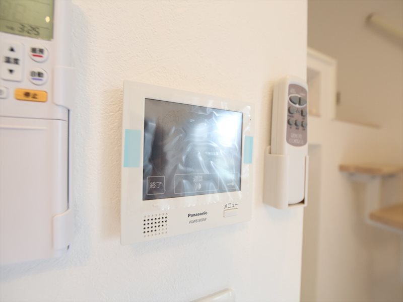 セキュリティ　TVモニター付インターホン完備