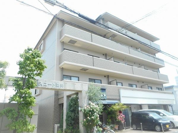 建物外観　防犯カメラ！