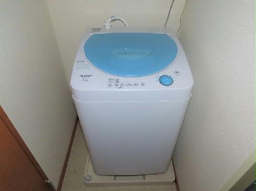 その他設備　洗濯機も付いています