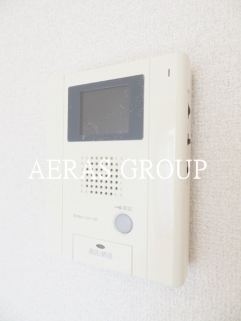 セキュリティ　モニター付きインターホン