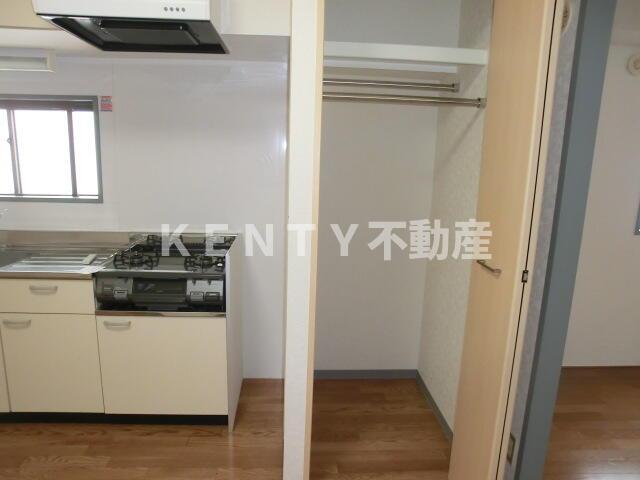 収納　十分な収納スペースがあります