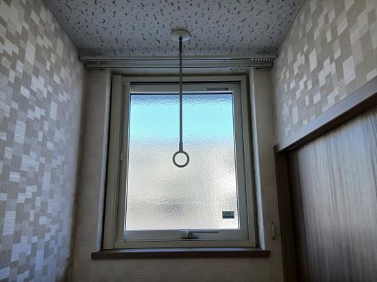 バルコニー　室内物干し