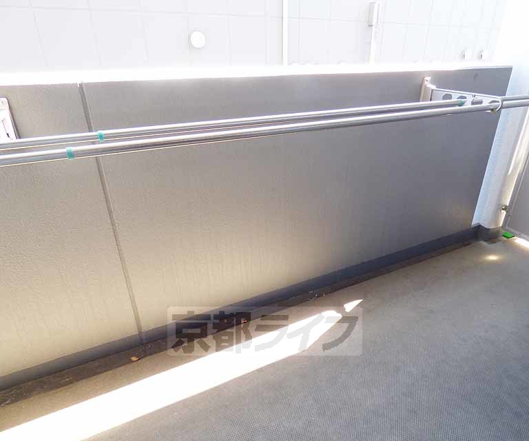 バルコニー　日当たり良好です。