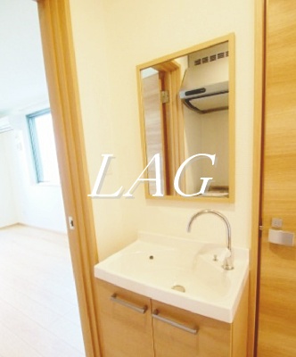 洗面設備　洗面台です。