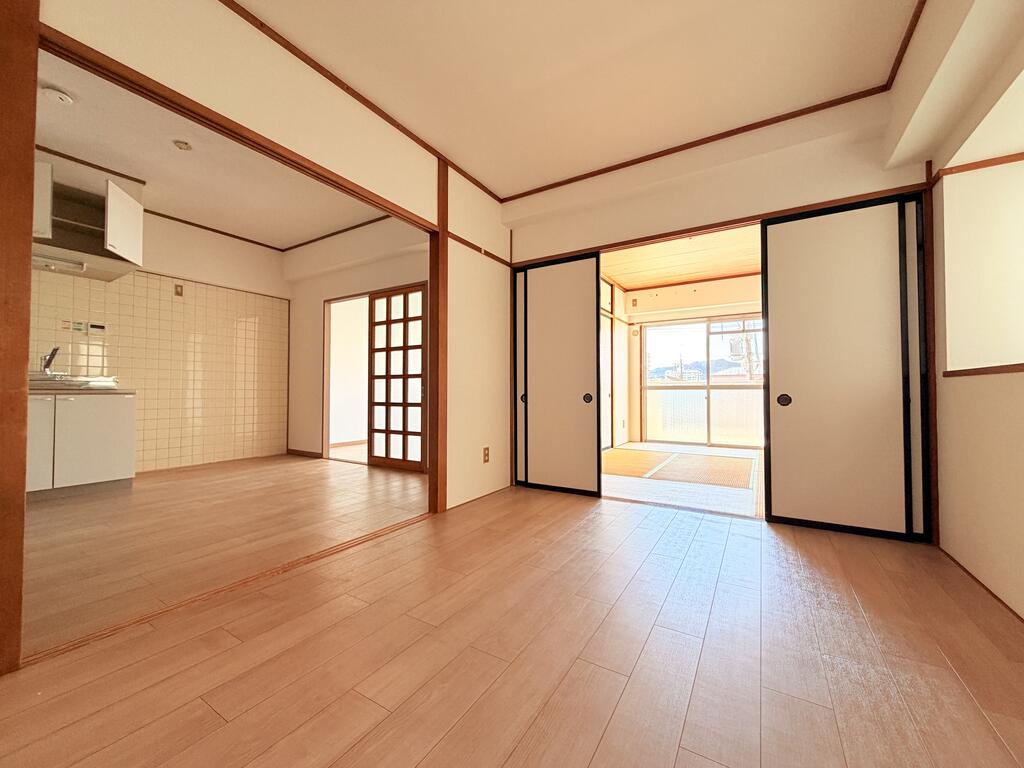 宮本町ハイツの居間写真