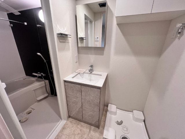 洗面設備　同タイプの他のお部屋